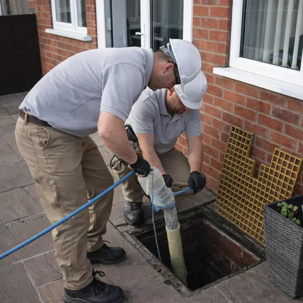 Blocked drain repair service in Willesden